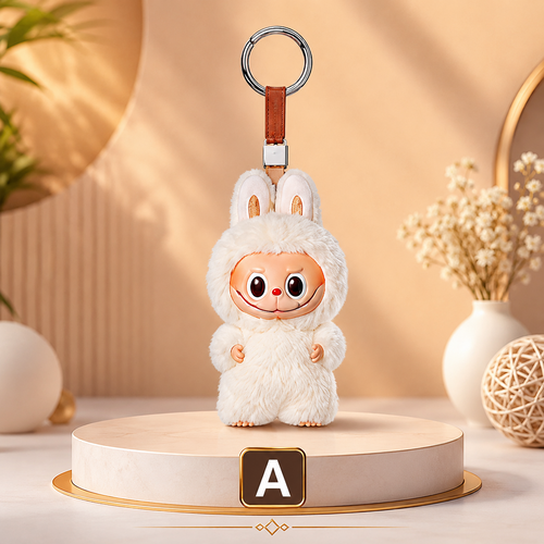 Labubu Pin for Love Plush Keychain – Collectible Series