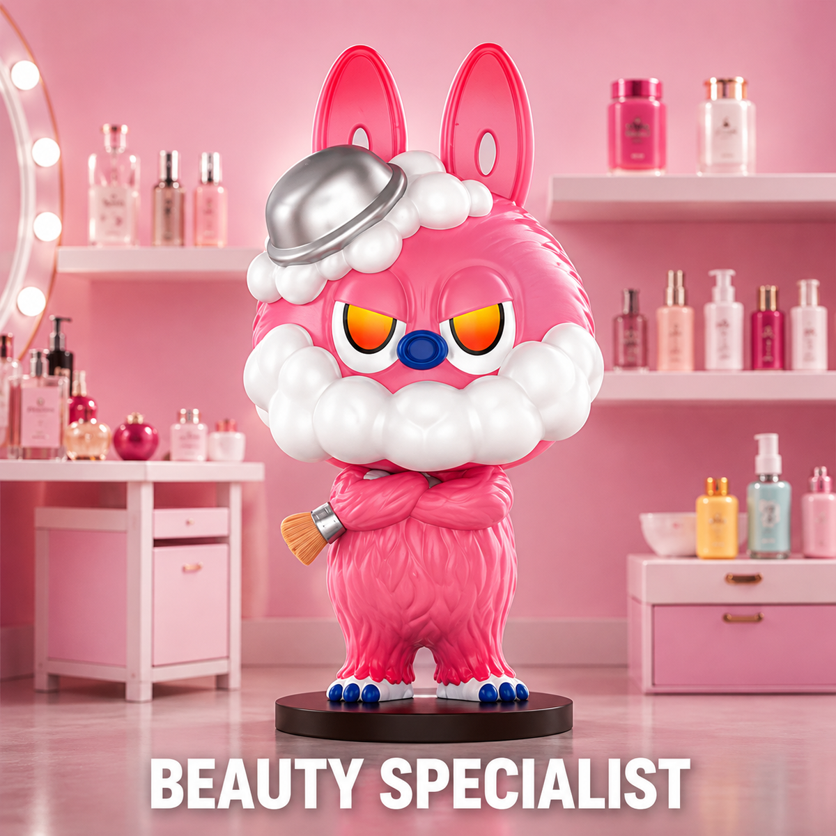 Labubu Hair Salon Series Blind Box Collectible Vinyl Figures