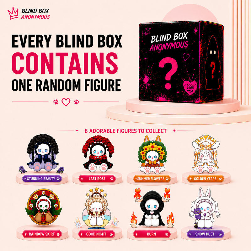 Lucky Emma Secret Poetry Party Blind Box Collectible Figure