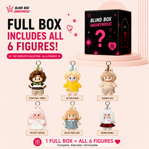 Labubu Hair Salon Plush Keychain Series | Blind Box, Verified Pull & Full Case