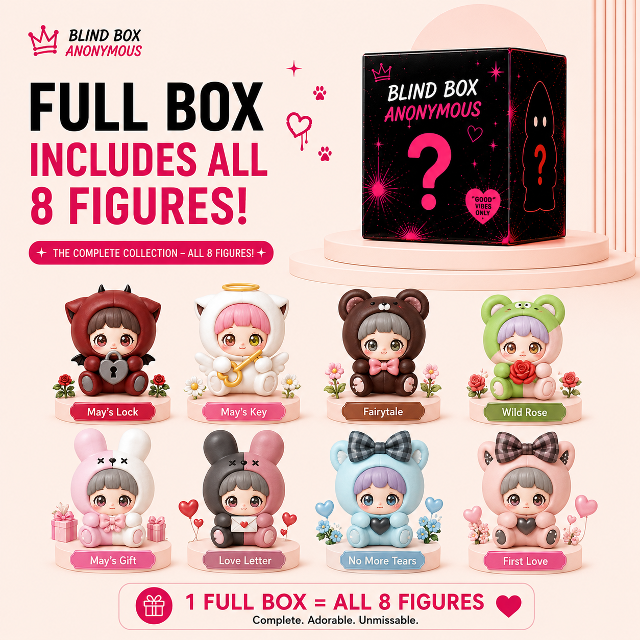 MayMei – May, I Love You Blind Box Collectible Figure Series