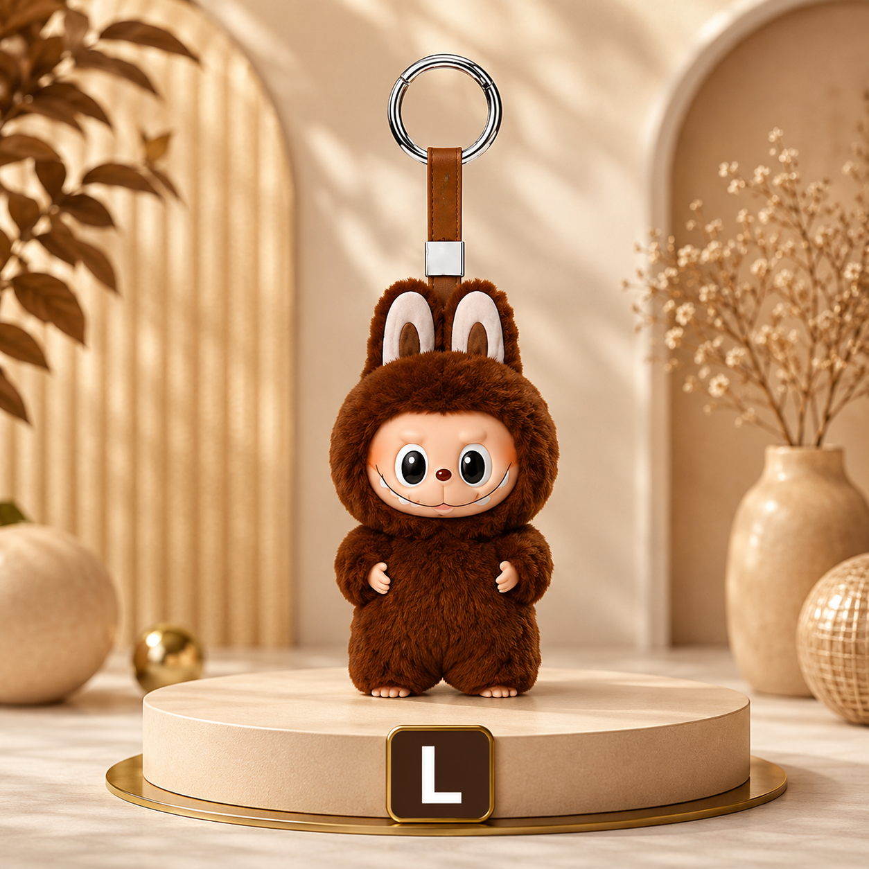 Labubu Pin for Love Plush Keychain – Collectible Series