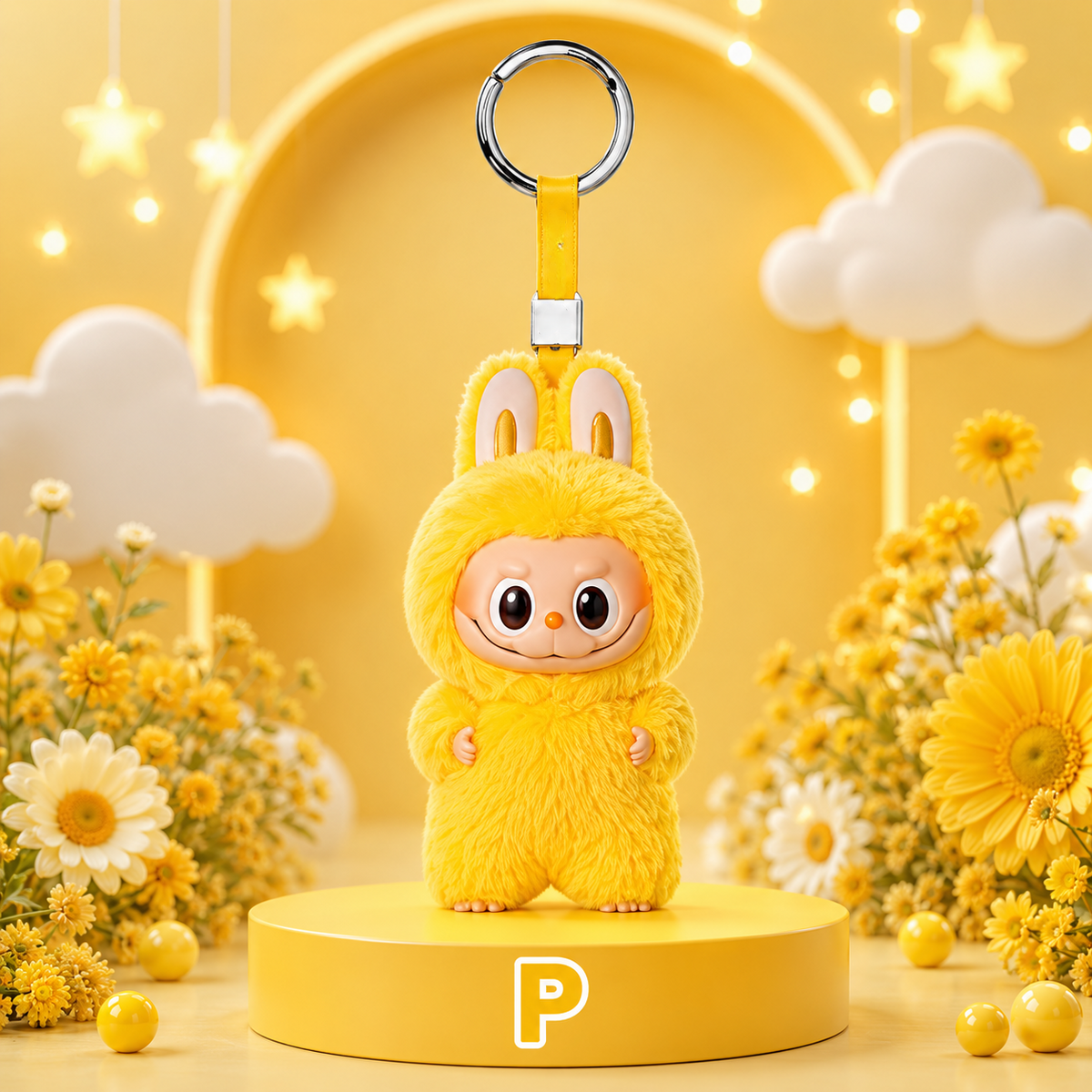 Labubu Pin for Love Plush Keychain – Collectible Series