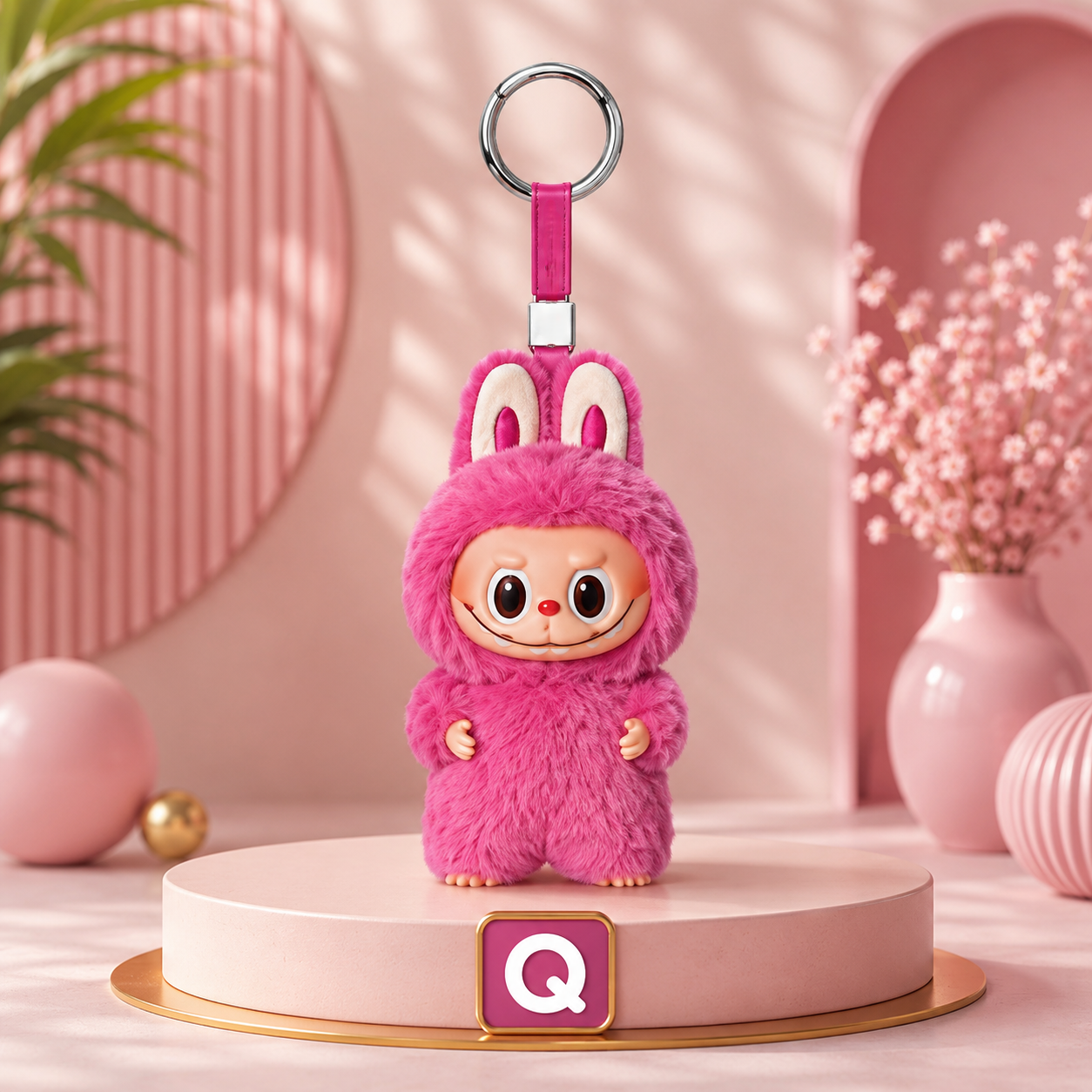 Labubu Pin for Love Plush Keychain – Collectible Series