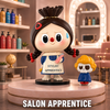 Labubu Hair Salon Series Blind Box Collectible Vinyl Figures