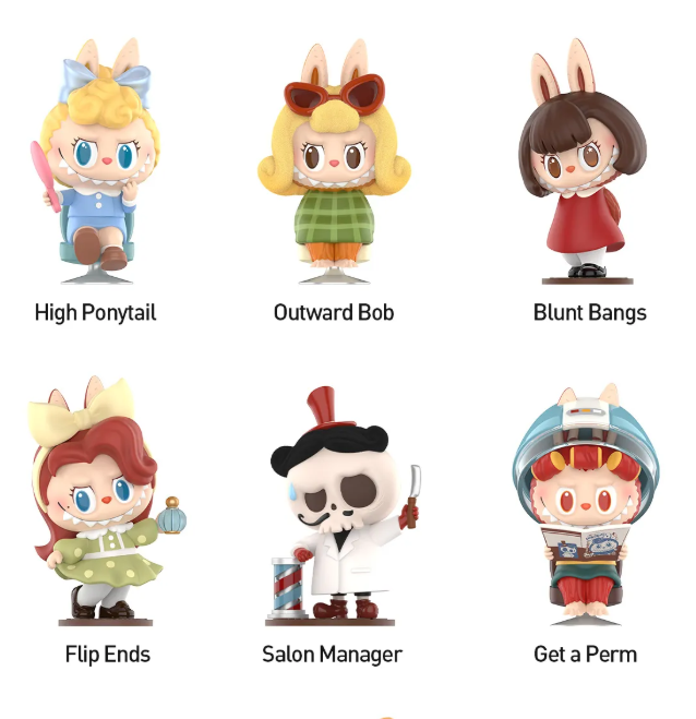 Labubu - HaIr Salon Figurines