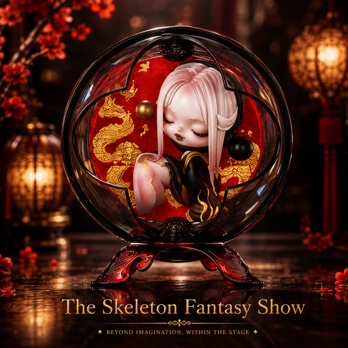 Skullpanda Mirage Series Blind Box Collectible Figure