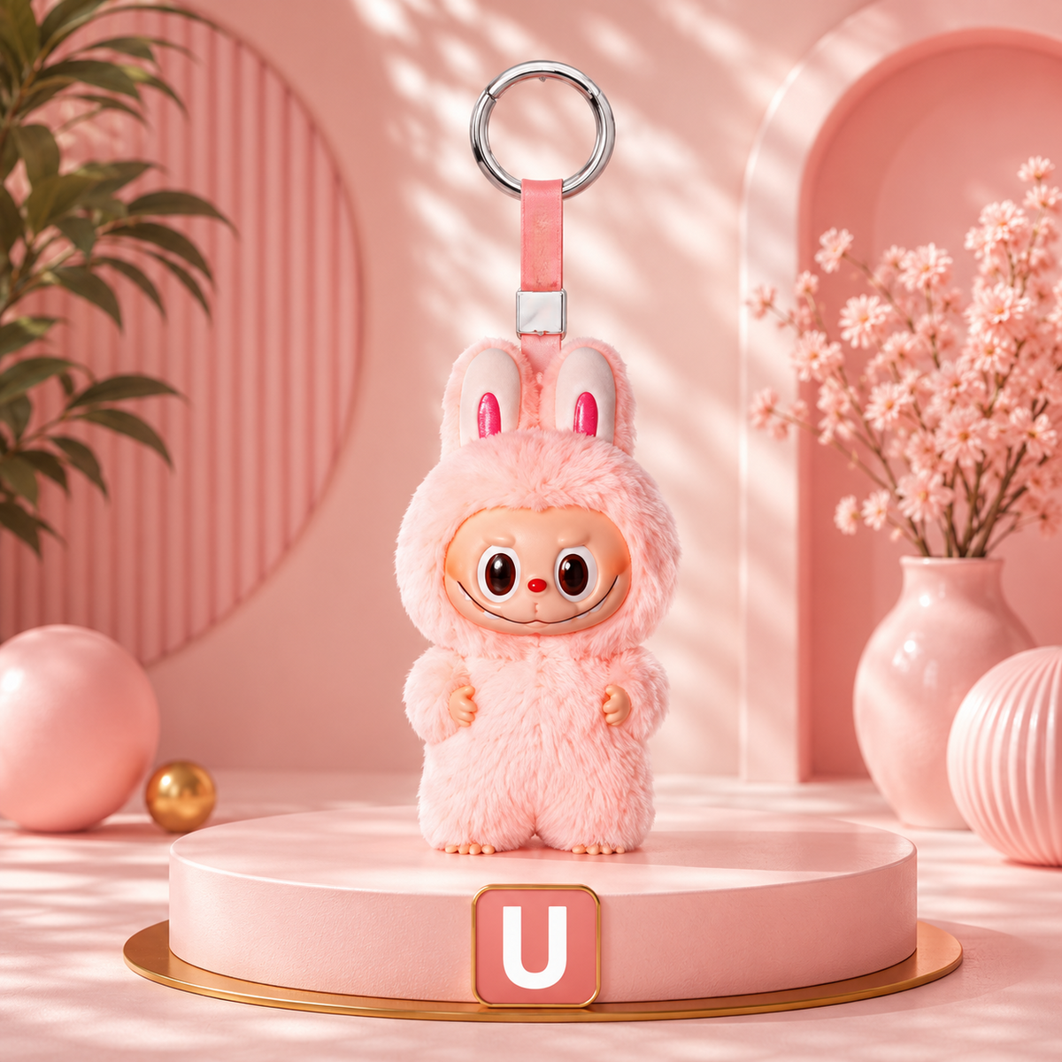 Labubu Pin for Love Plush Keychain – Collectible Series