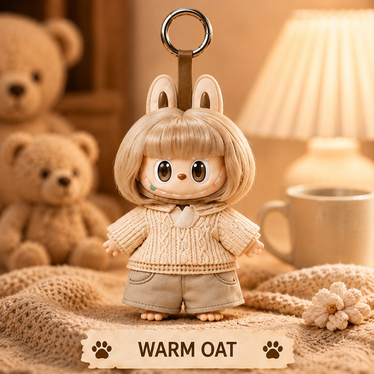 Labubu Hair Salon Plush Keychain Series | Blind Box, Verified Pull & Full Case